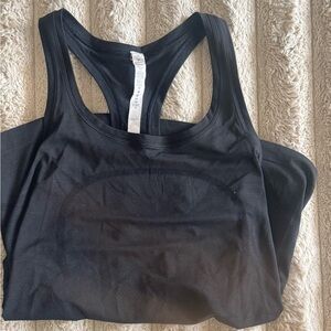 Lululemon Swiftly Black Racerback Tank Top